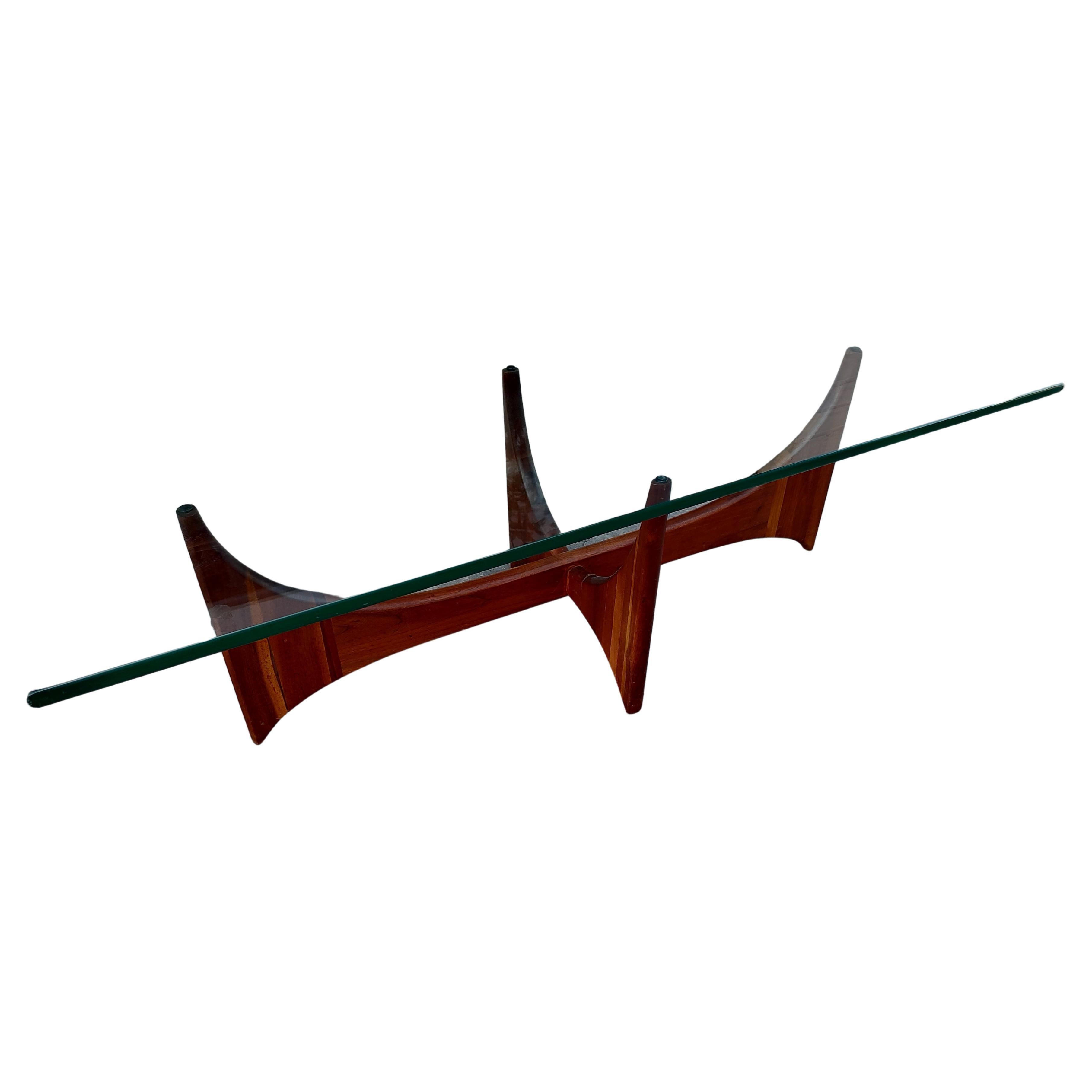 American Mid-Century Modern Stingray Sculptural Cocktail Table by Adrian Pearsall 2399-TC