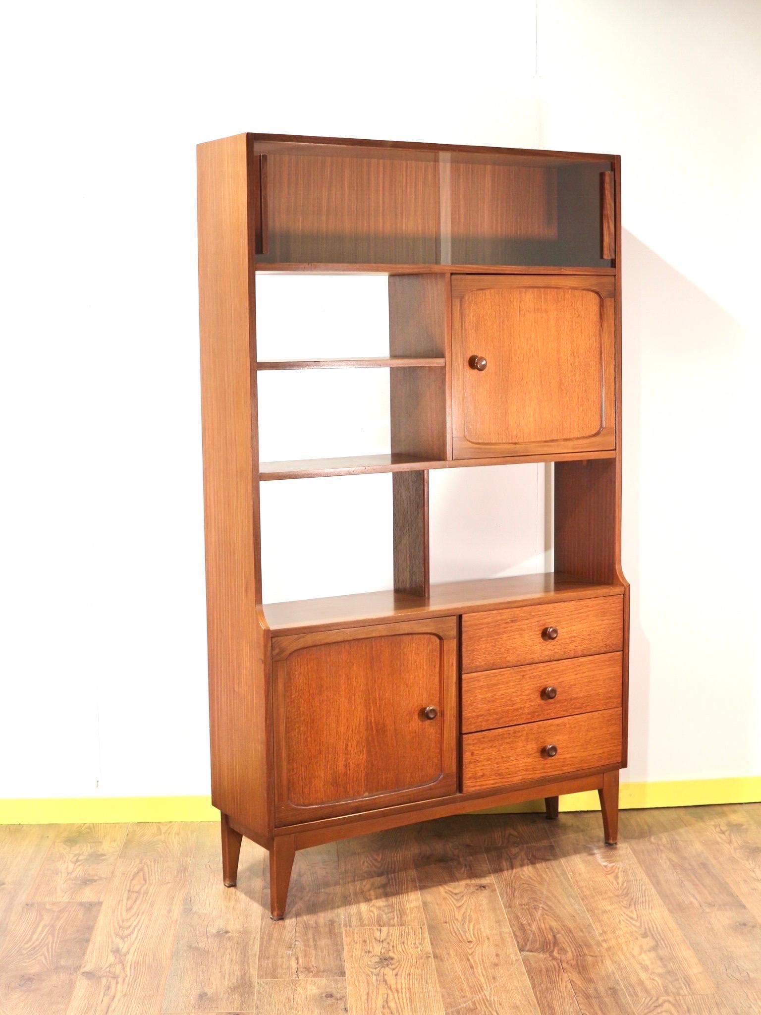 This retro cabinet by Stonehill for their stateroom range is a great way to store books, show off pottery and generally look great. Plenty of storage space and stylish looks, a must for any space.