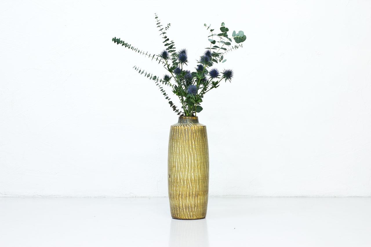 mid century modern floor vase