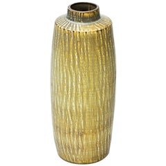 Mid-Century Modern Stoneware Floor Vase by Gunnar Nylund for Rörstrand, Sweden