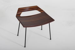 Moderner Hocker der Jahrhundertmitte von Joaquim Tenreiro, Brasilien, 1960er Jahre