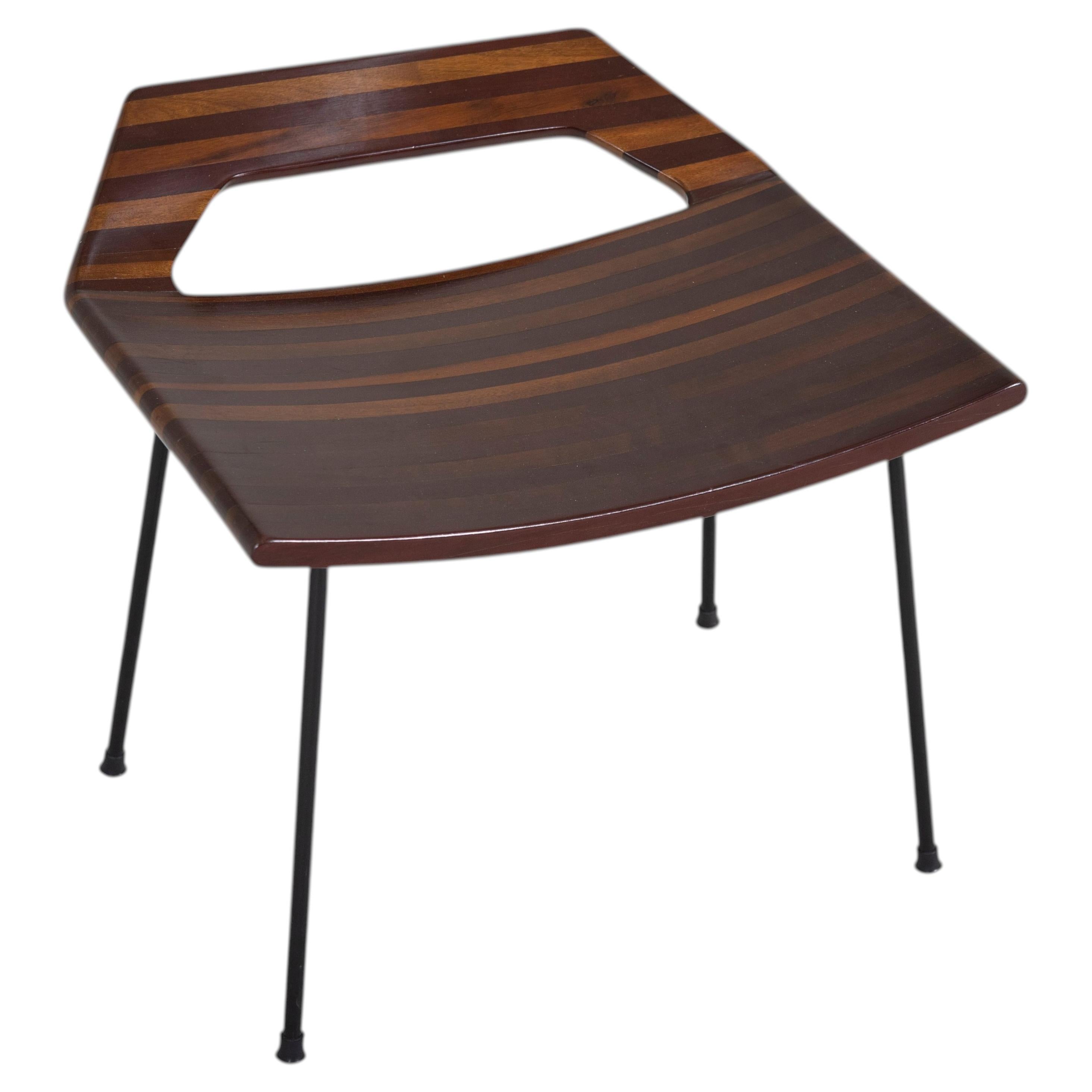 Mid-Century Modern Stool by Joaquim Tenreiro, Brazil, 1960s