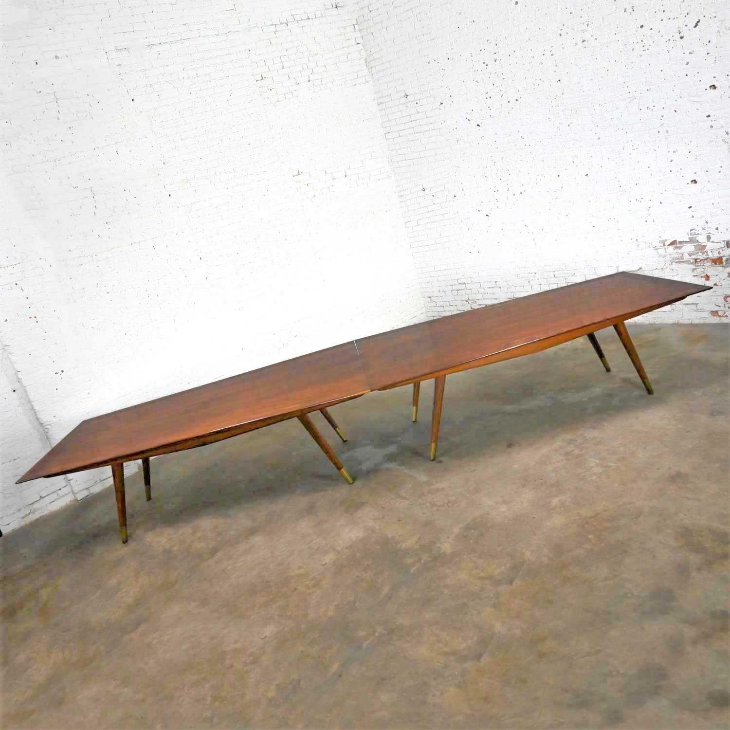 mid century conference table