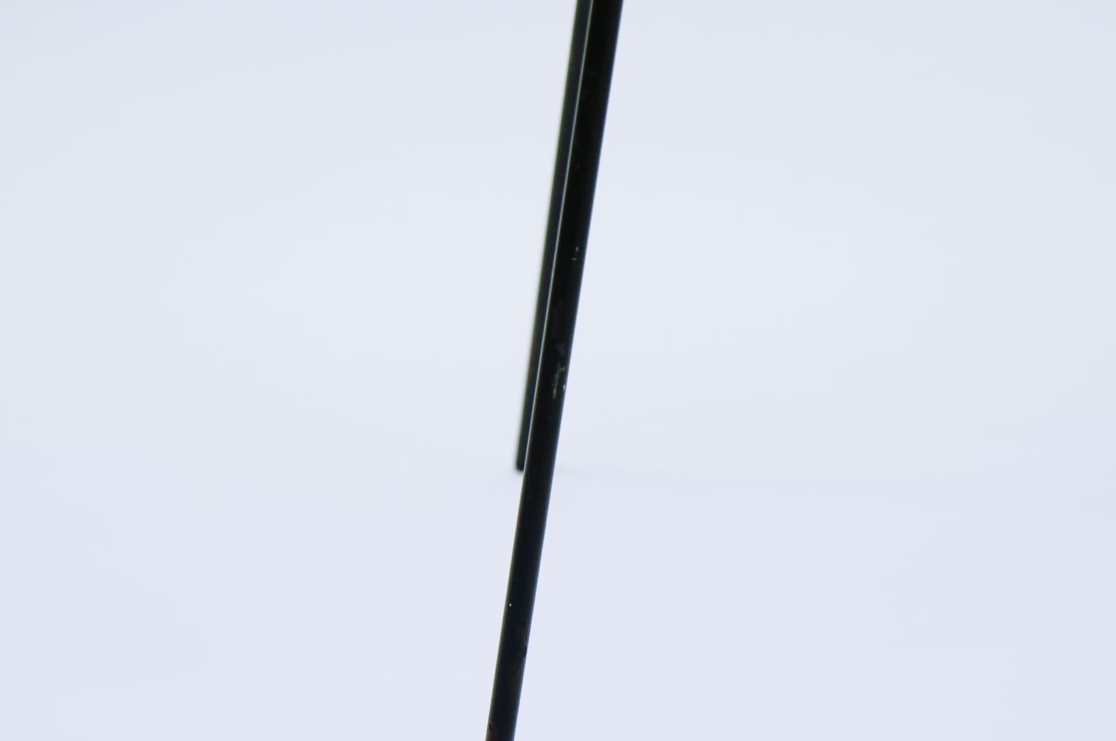 Mid-Century Modern String Legs Floor Lamp with Braided Shade 6