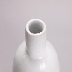 Mid-Century Modern Studio Art Pottery Bottle Vase, Artist Signed, 20th Century