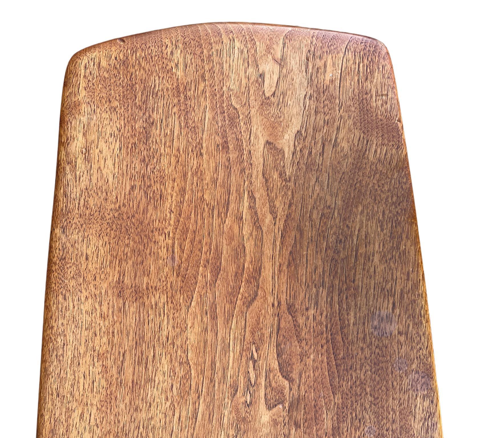 Travail du bois Table basse ou banc en bois massif de style Studio Craft, mi-siècle moderne, 1963 en vente