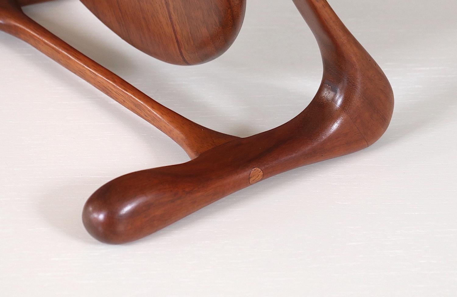 Mid-Century Modern Studio Crafted Table Mirror 5