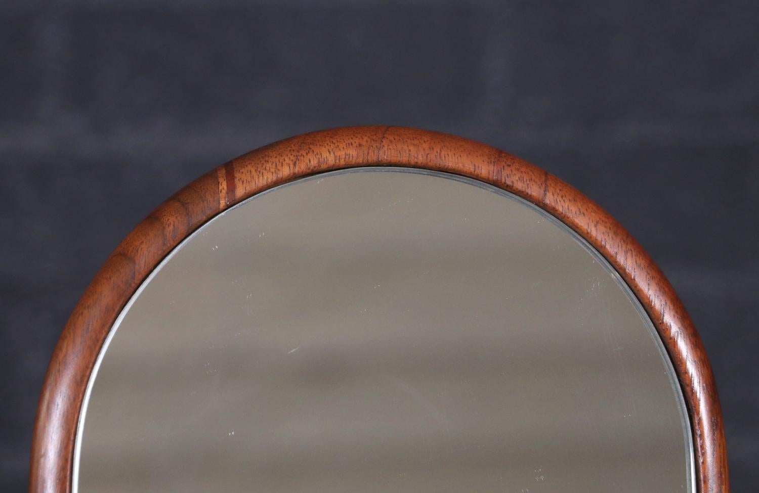 Mid-Century Modern Studio Crafted Table Mirror 1
