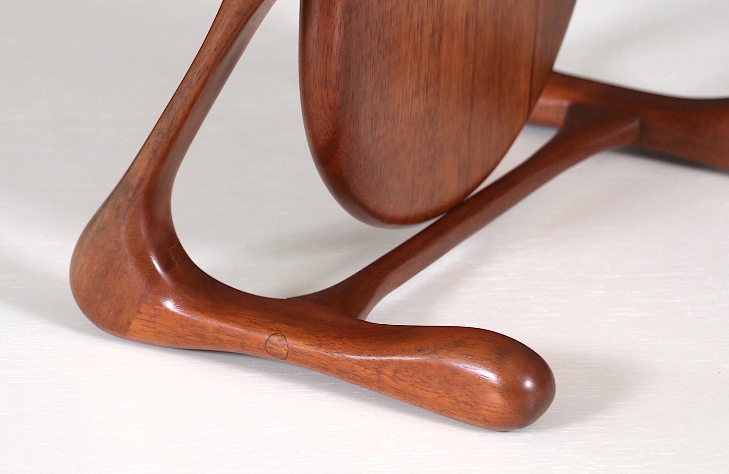 Mid-Century Modern Studio Crafted Table Mirror 4
