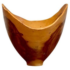Mid-Century Modern Studio Made Bowl / Vessel, Tableware, White Cedar, Signed