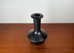 Mid-Century Modern Studio Pottery Barro Negro Vase from Lama Oaxaca Mexico 1960s