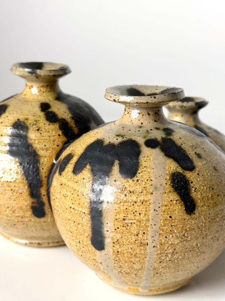 Grès porcellanato Studio Pottery, metà secolo, moderno, Ikebana, vaso di erbacce, mazzo di ramoscelli, scultura in vendita