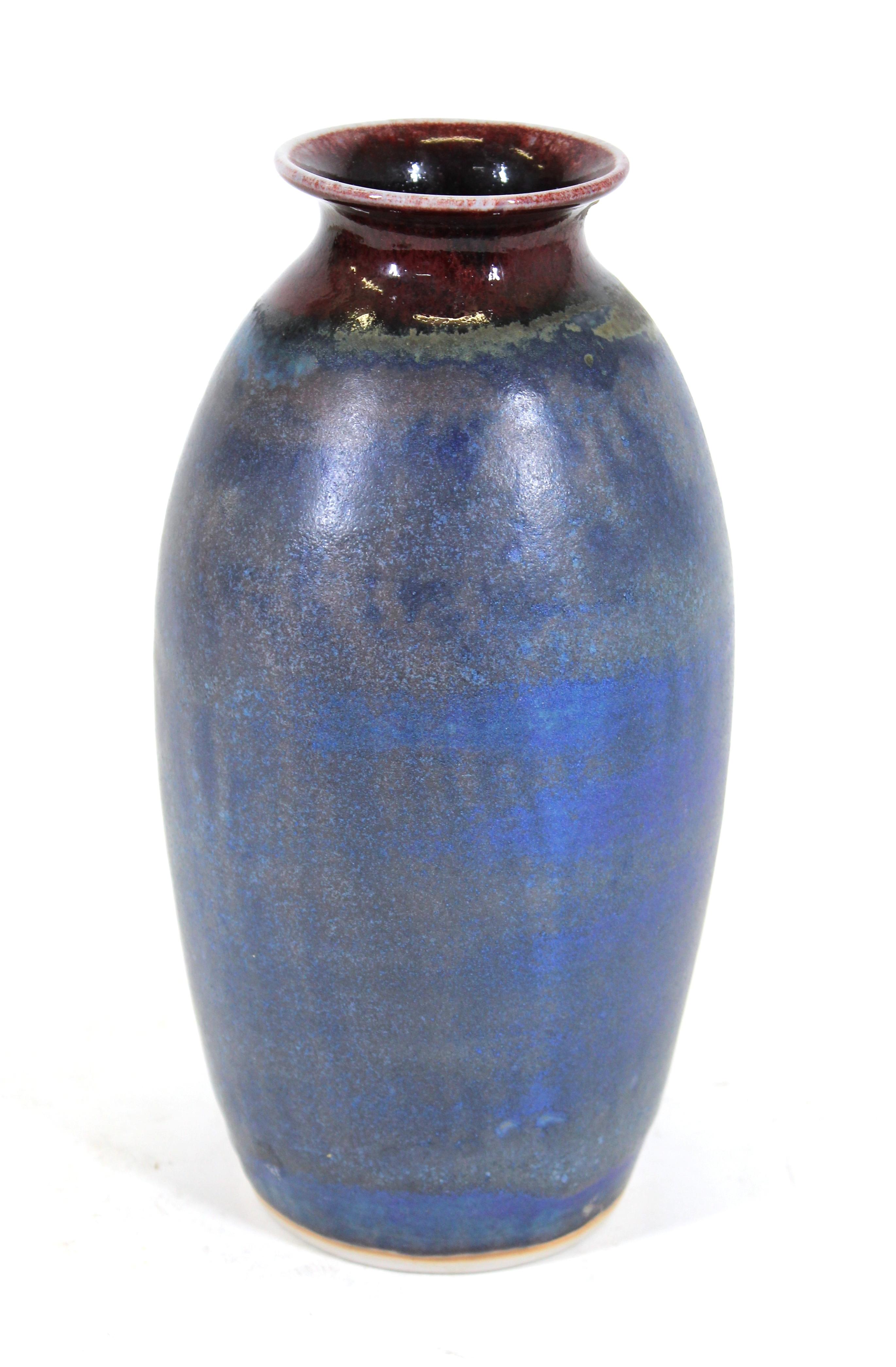 Mid-Century Modern Vase de The Moderns Studio Pottery de la fin du XIXe siècle en vente