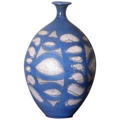 Mid-Century Modern Studio Pottery Vessel by Frank Willet, California