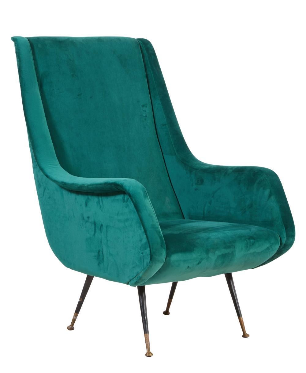 Sillones de Estilo Moderno de Mitad de Siglo Estilo de Marco Zanuso - Un Par Moderno de mediados de siglo en venta