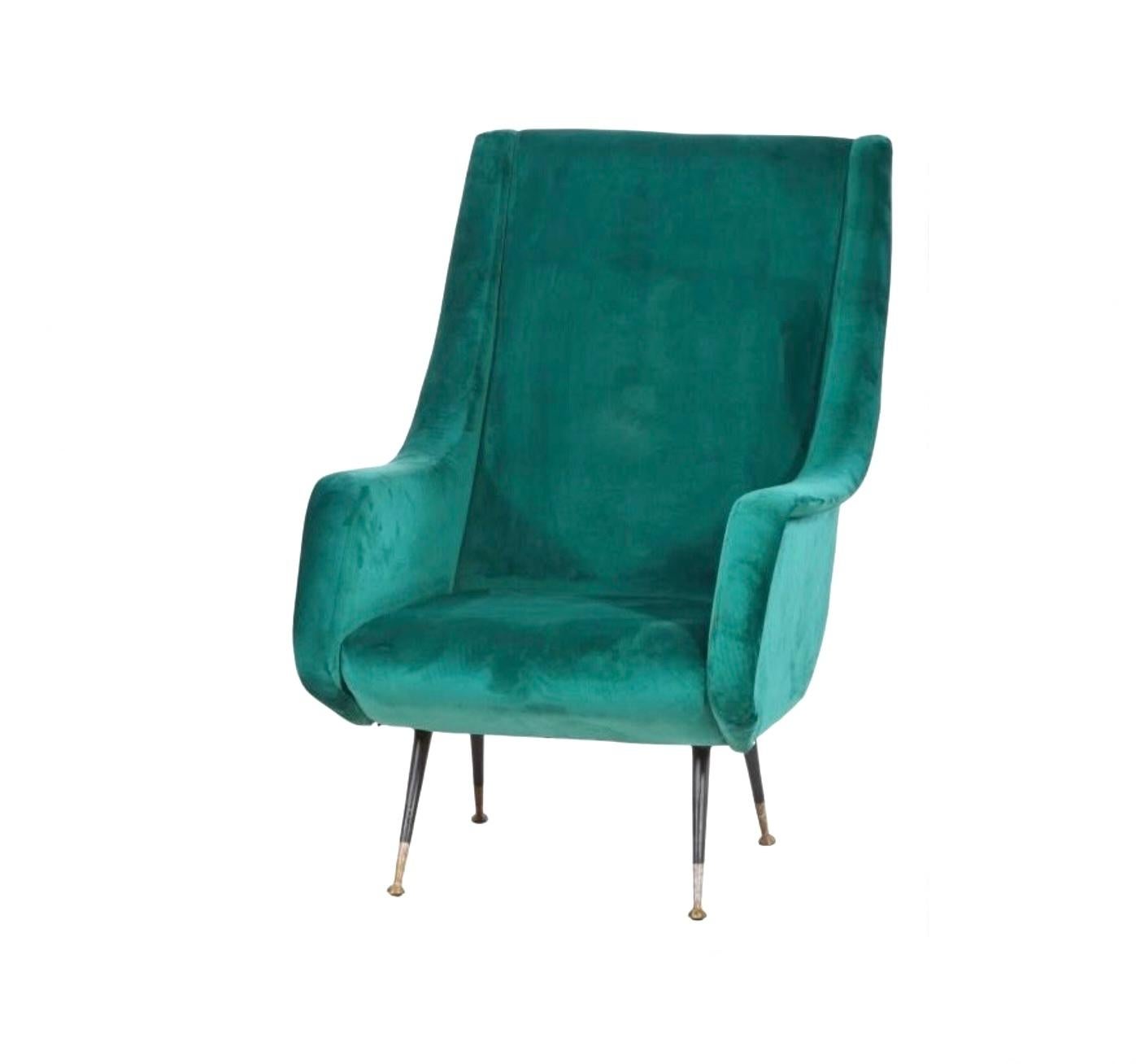 Sillones de Estilo Moderno de Mitad de Siglo Estilo de Marco Zanuso - Un Par siglo XX en venta