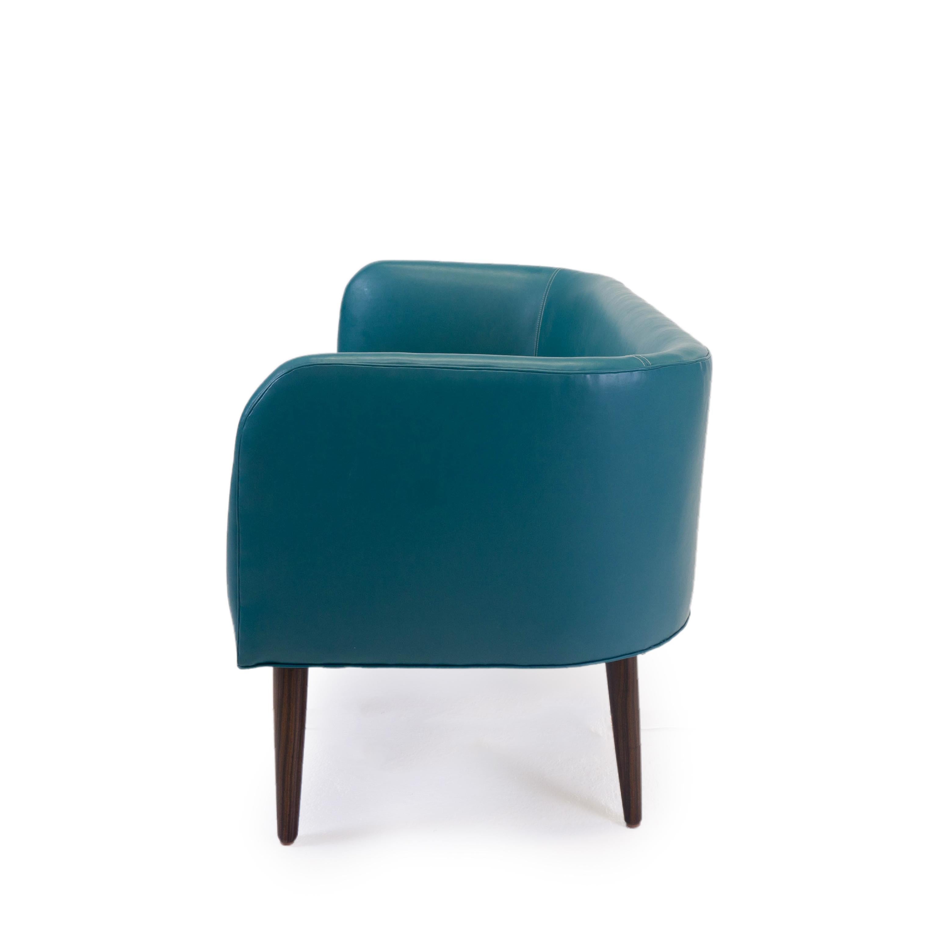 Banc de style Mid-Century Modern de style moderne en vente 3