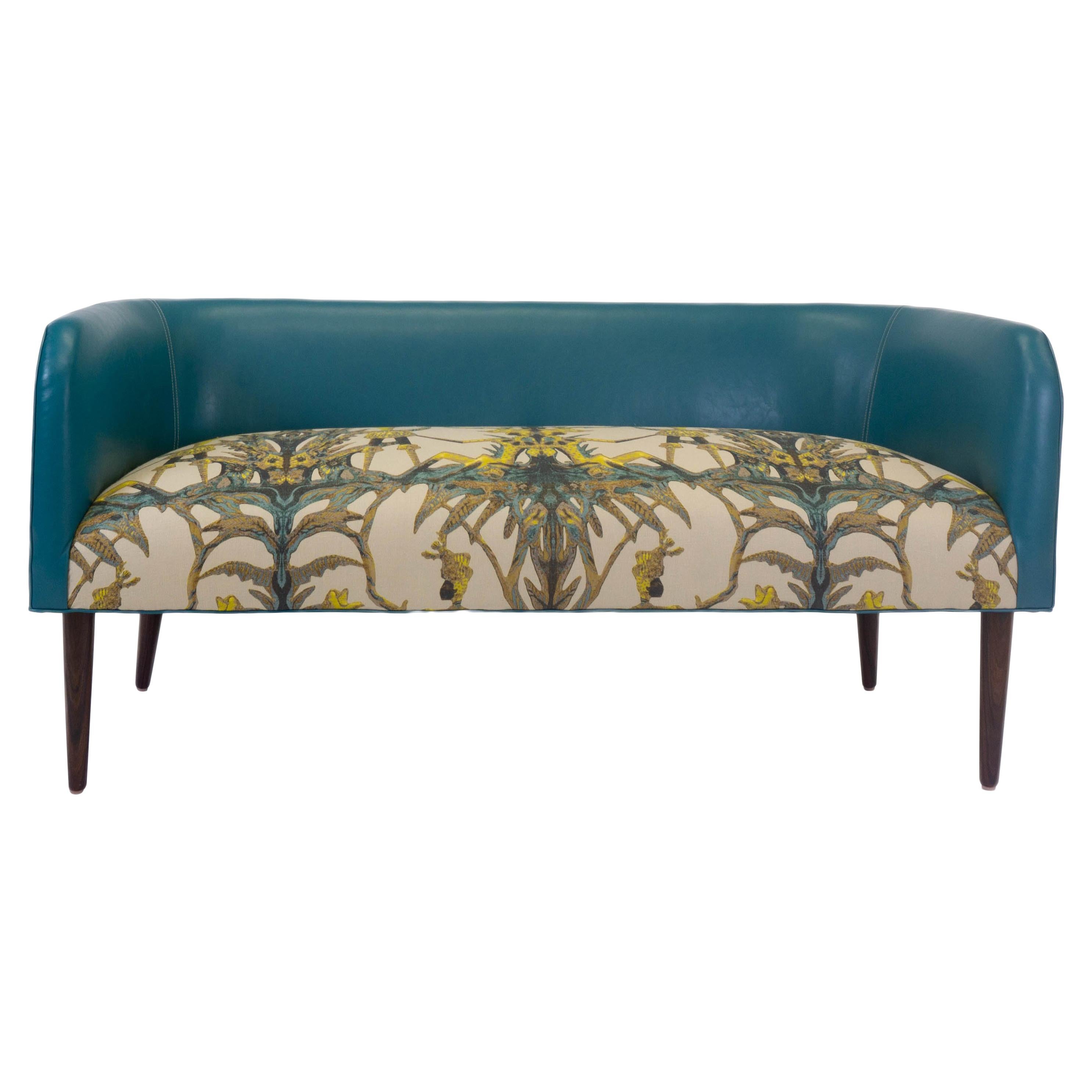 Banc de style Mid-Century Modern de style moderne