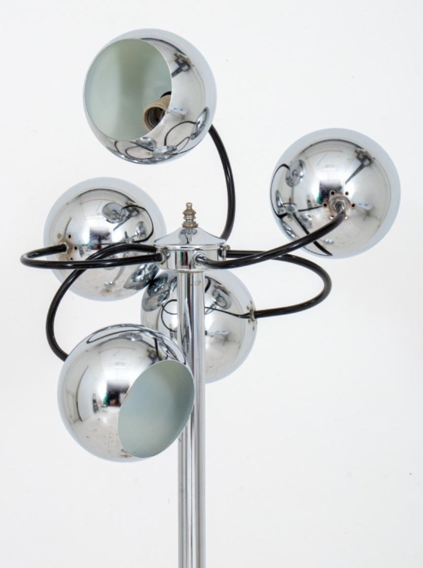 Mid-Century Modern Style Bubble Light Floor Lamp For Sale 2