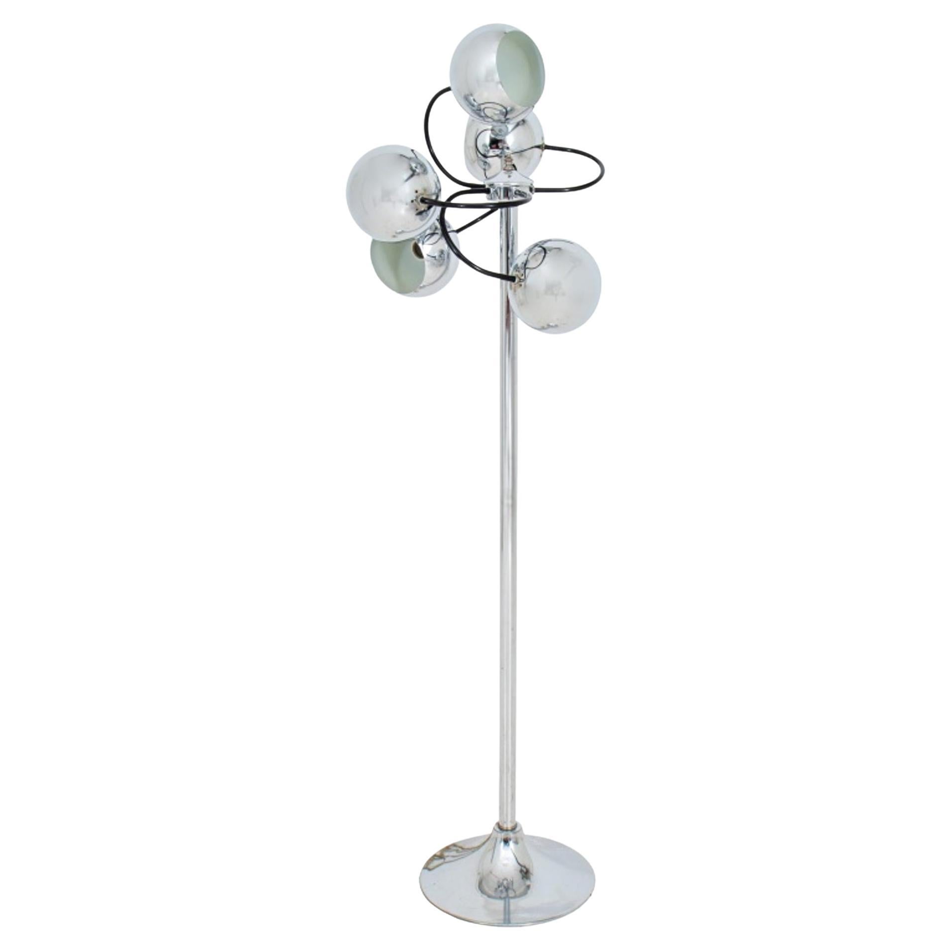 Mid-Century Modern Style Bubble Light Floor Lamp For Sale