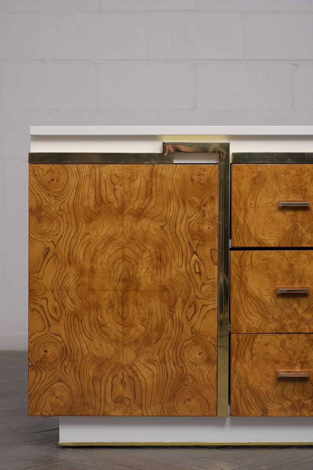 Vintage Mid-Century Modern Lacquered Dresser In Good Condition In Los Angeles, CA