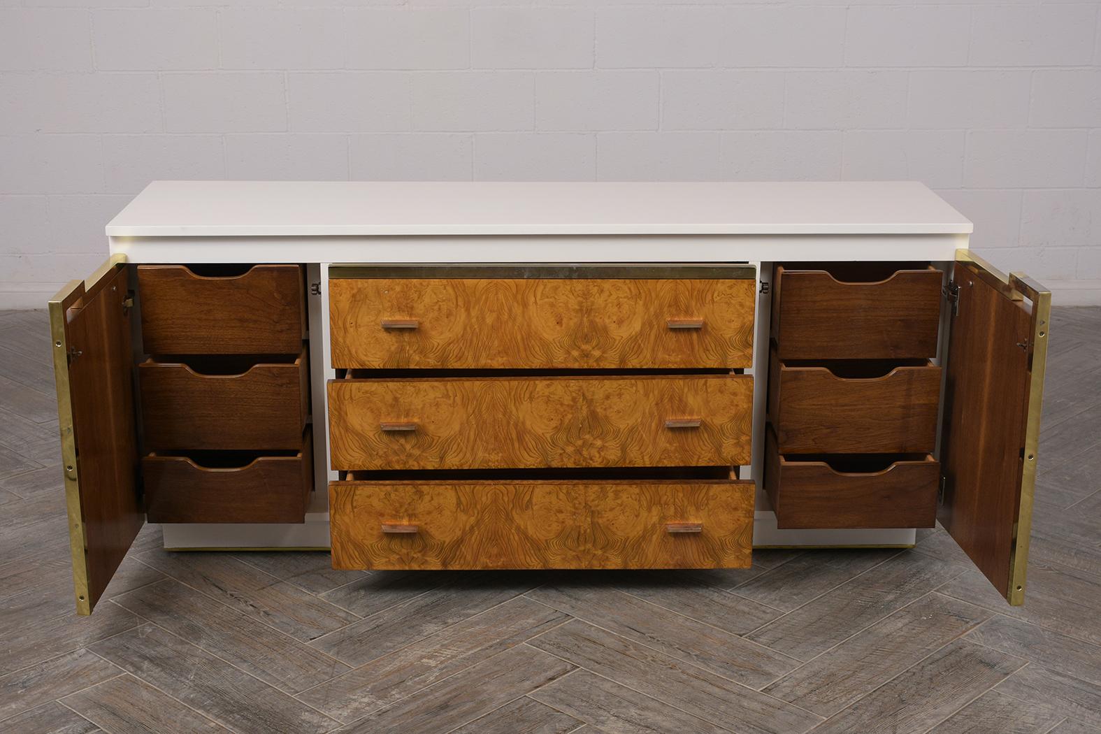 Vintage Mid-Century Modern Lacquered Dresser 2