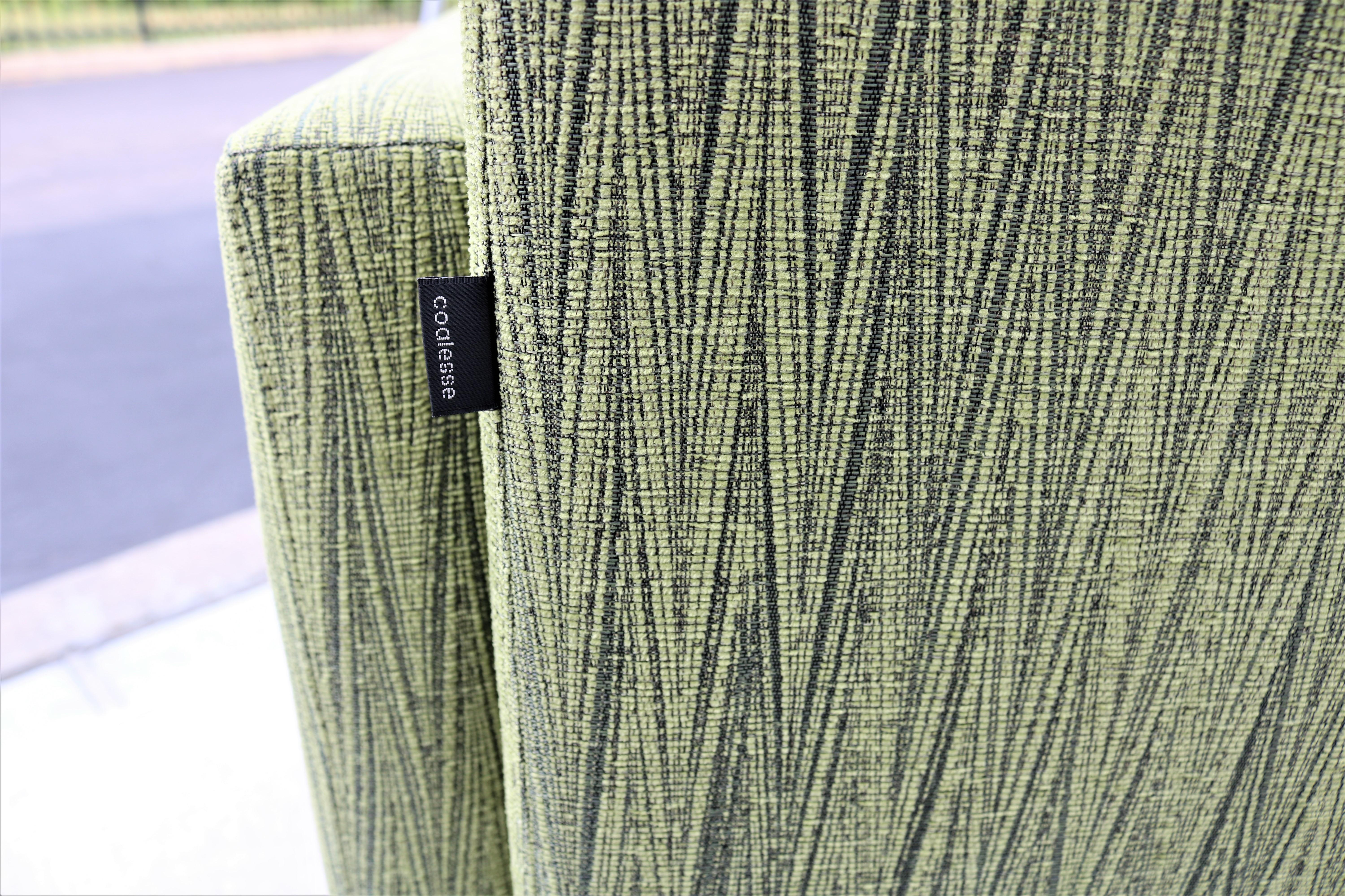 Mid-Century Modern Style Coalesse Millbrae Contract Green 4 Seat Sofa Lounge 9