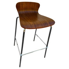 Mid Century Modern Style Counter Barstool