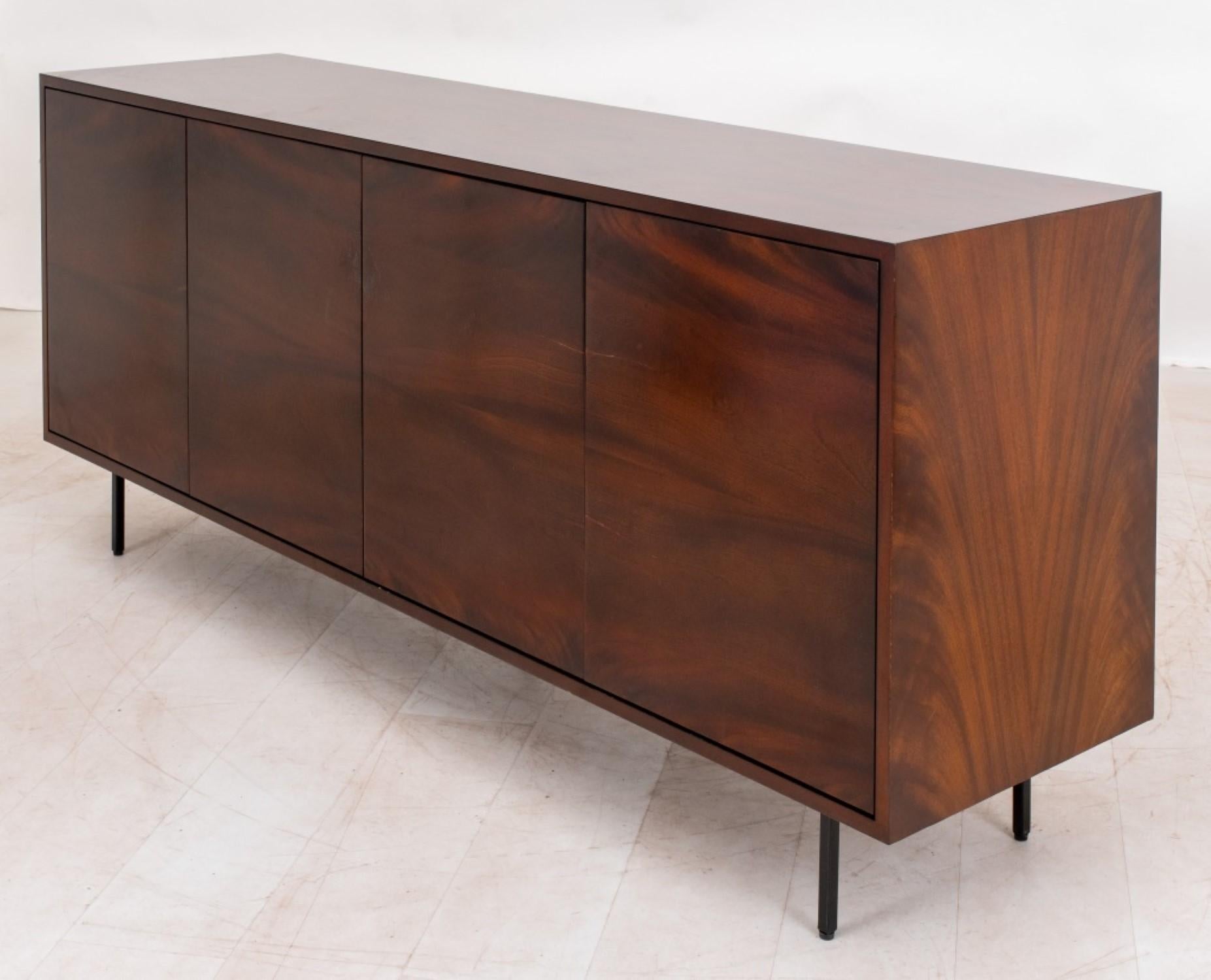 
The Herman Miller Style credenza sideboard cabinet measures approximately 30 inches in height, 71 inches in width, and 18 inches in depth.




