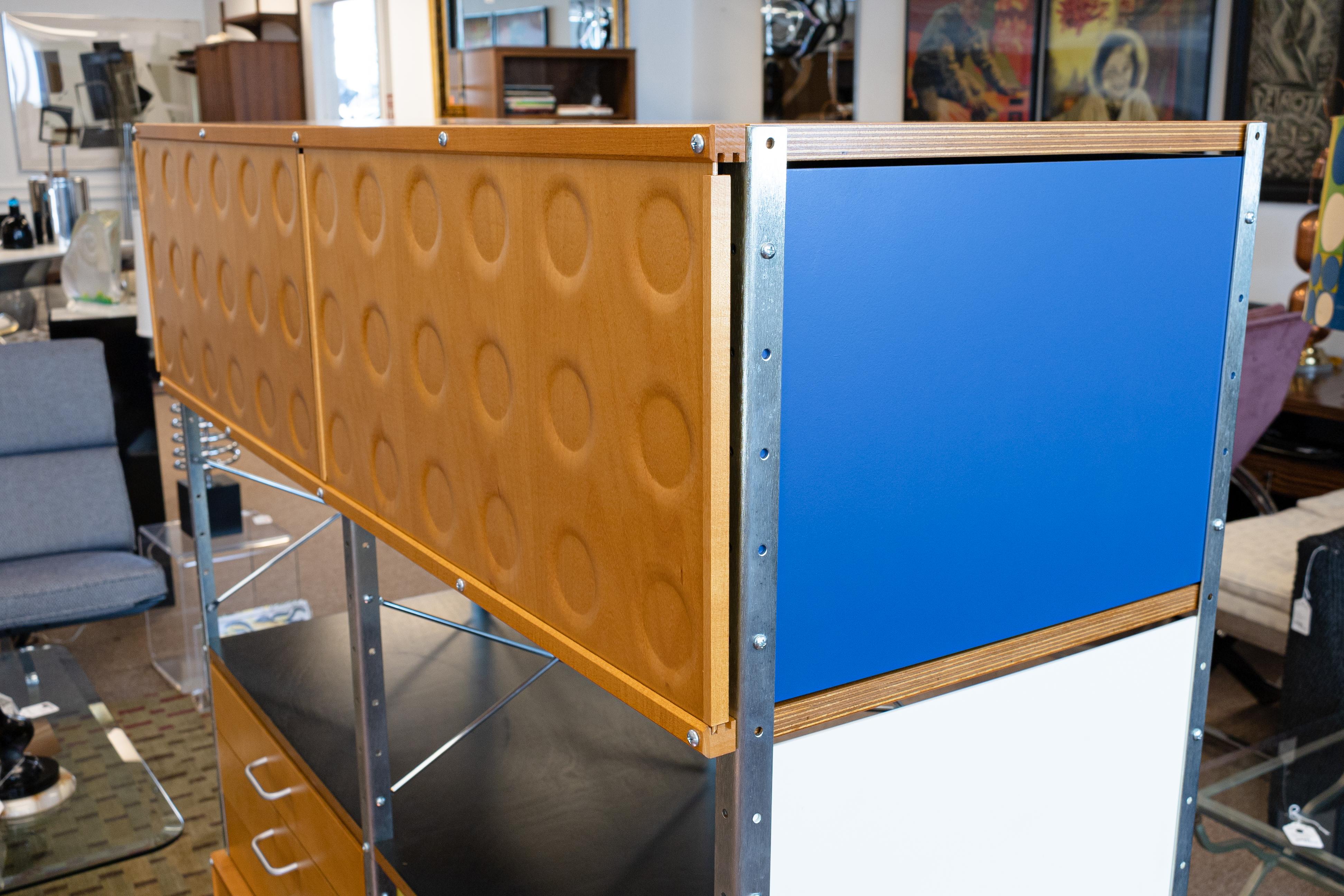 Wood Mid Century Modern Style Design Within Reach Eames ESU Wall Unit Cabinet