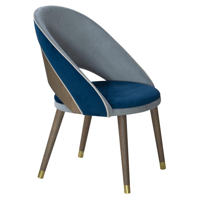Portuguese Mid-Century Modern Style Dining Chair For Sale