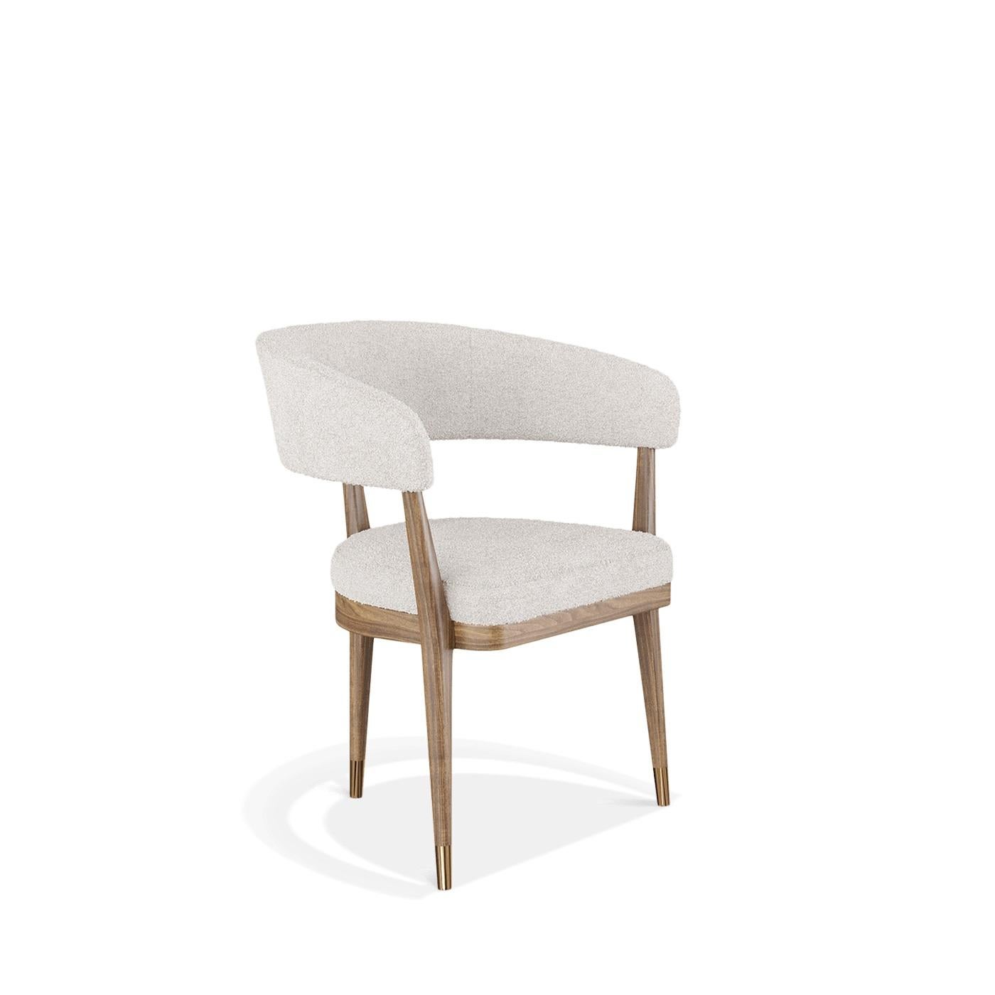 Sedie da pranzo in stile moderno di metà secolo con finiture personalizzate in velluto e laccate In condizioni Nuovo in vendita a NEW YORK, NY