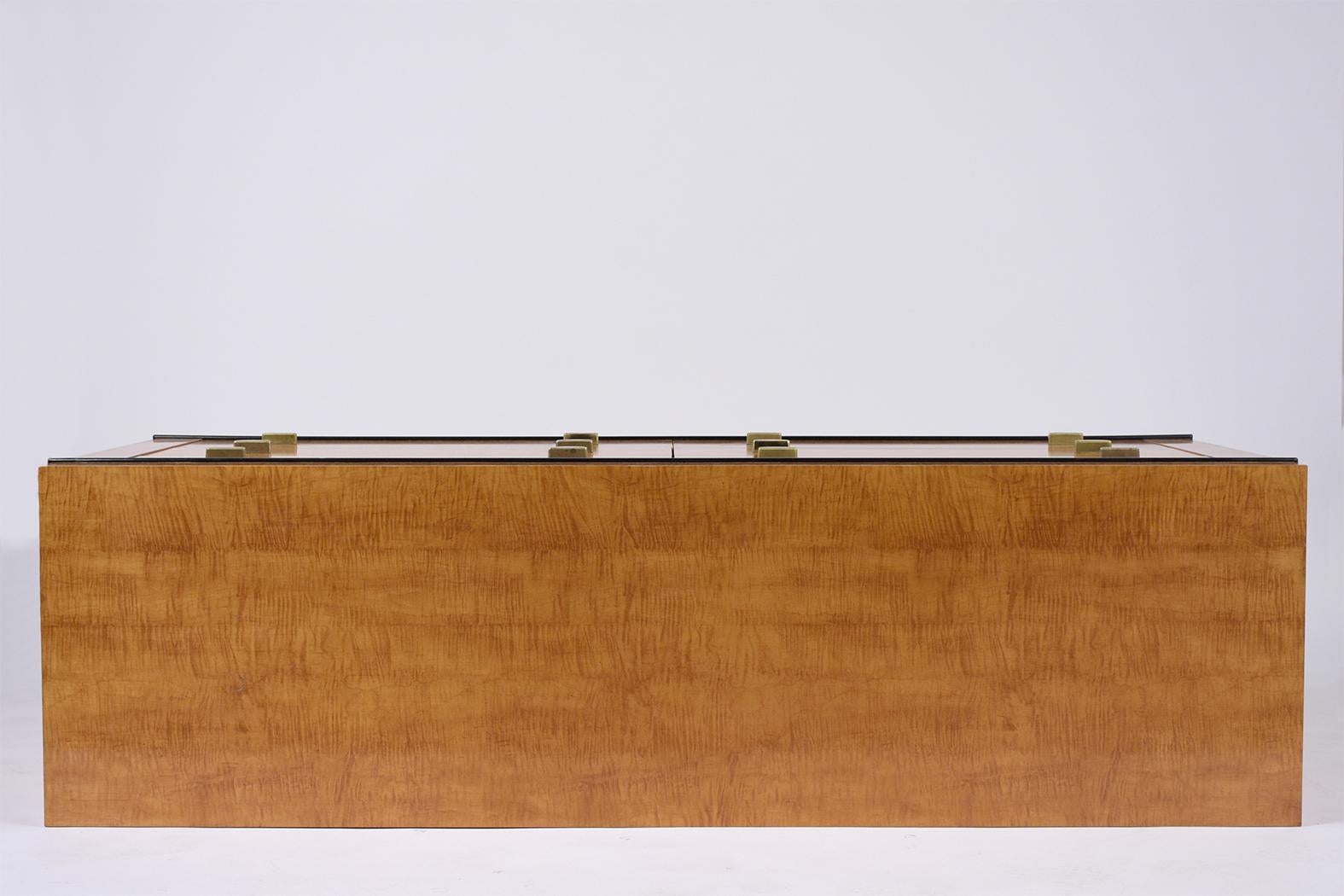 Mid-Century Modern Maple Dresser 1