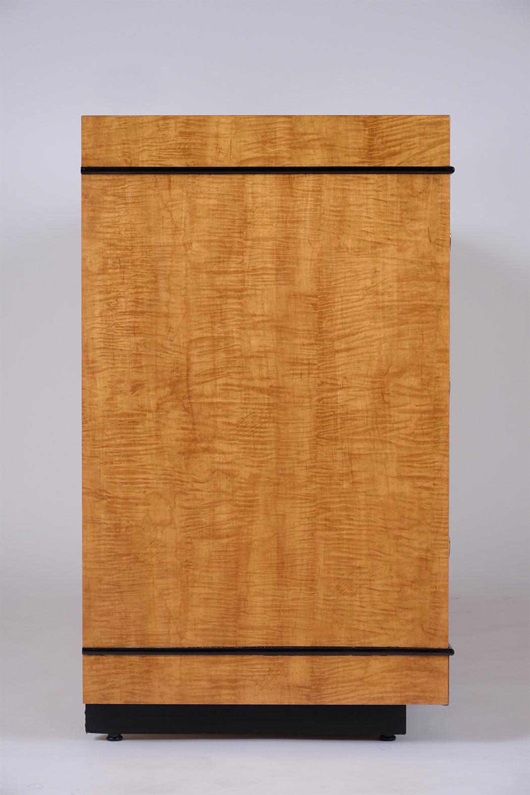 Lacquer Mid-Century Modern Maple Dresser