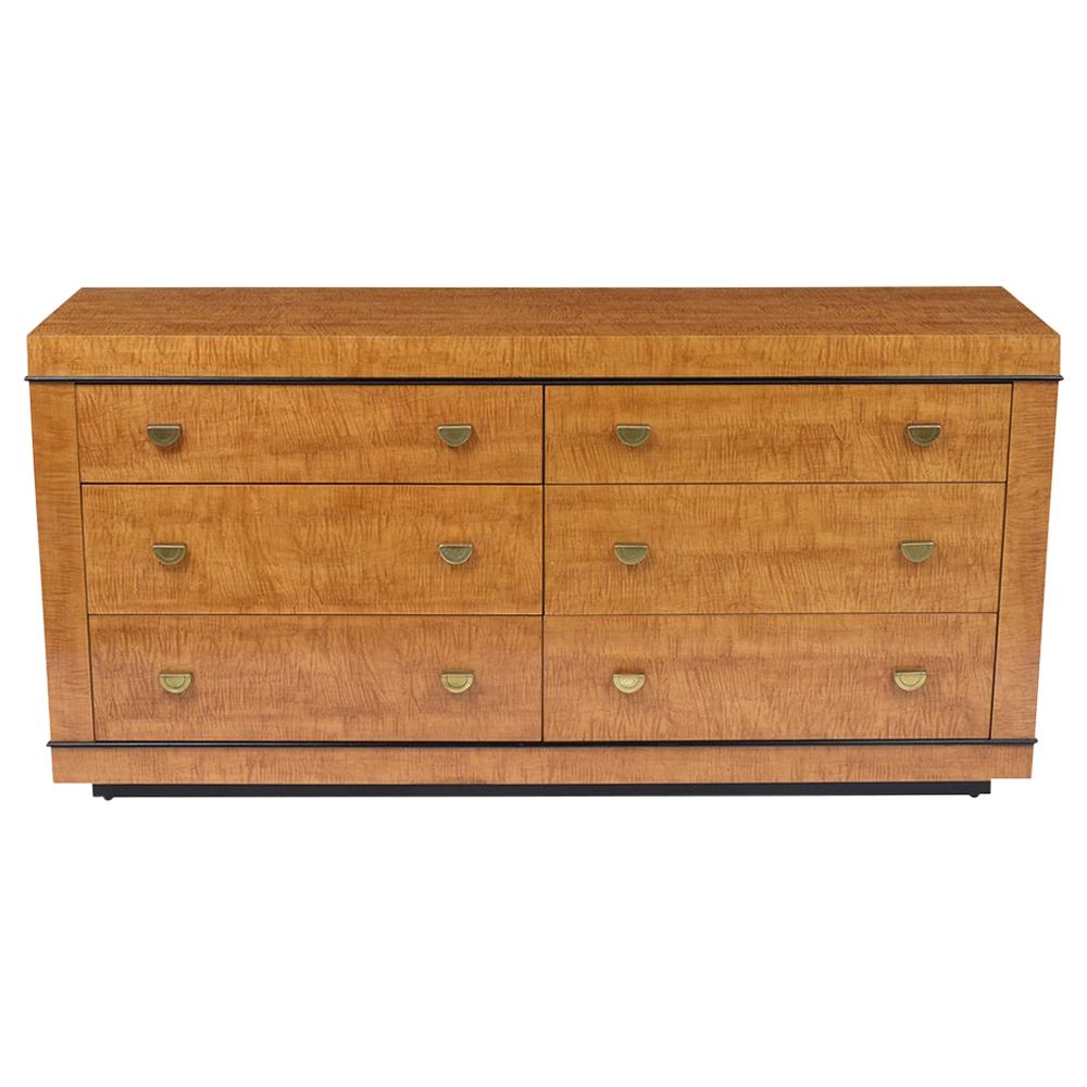 Mid-Century Modern Maple Dresser