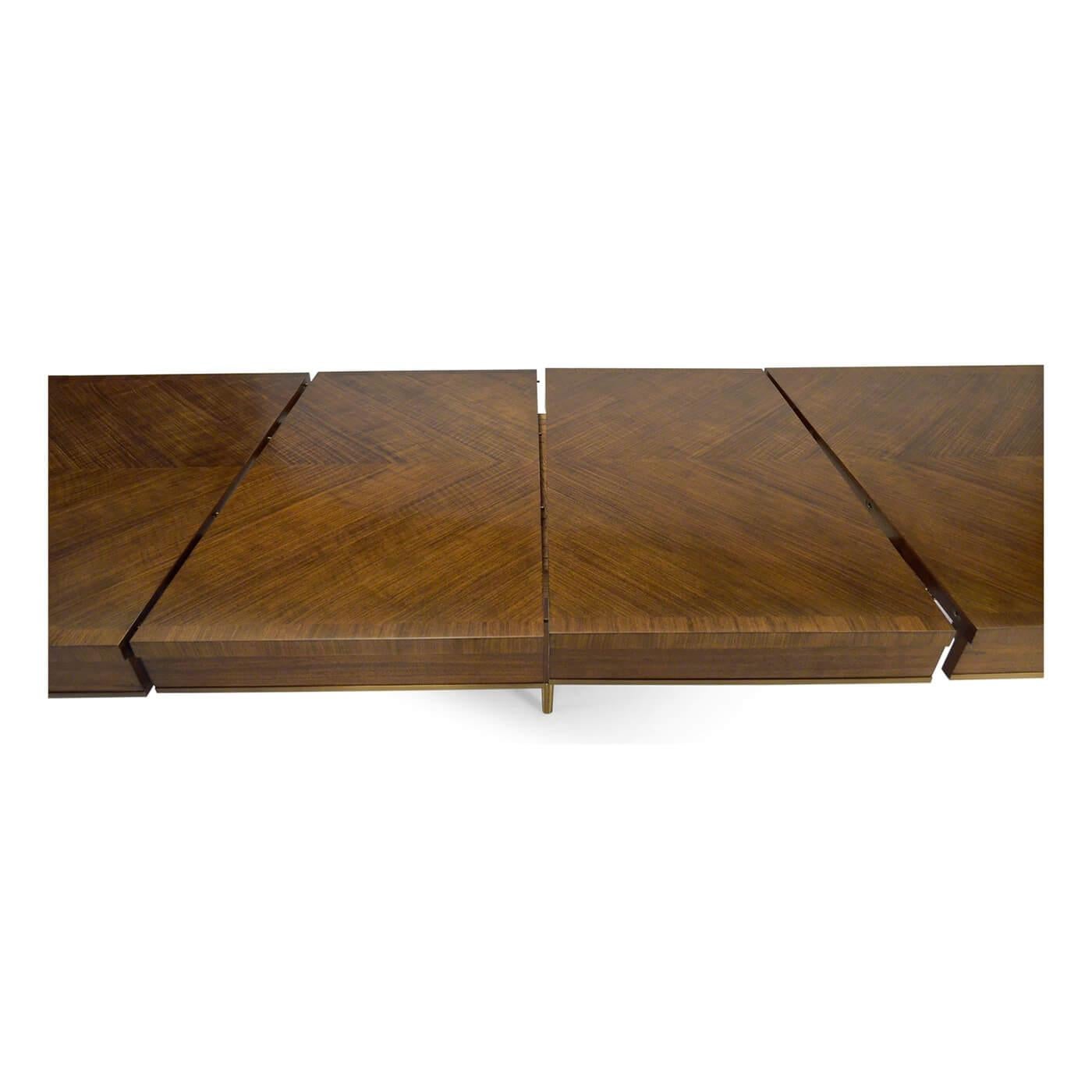 Mid-Century Modern Style Extending Dining Table For Sale 9