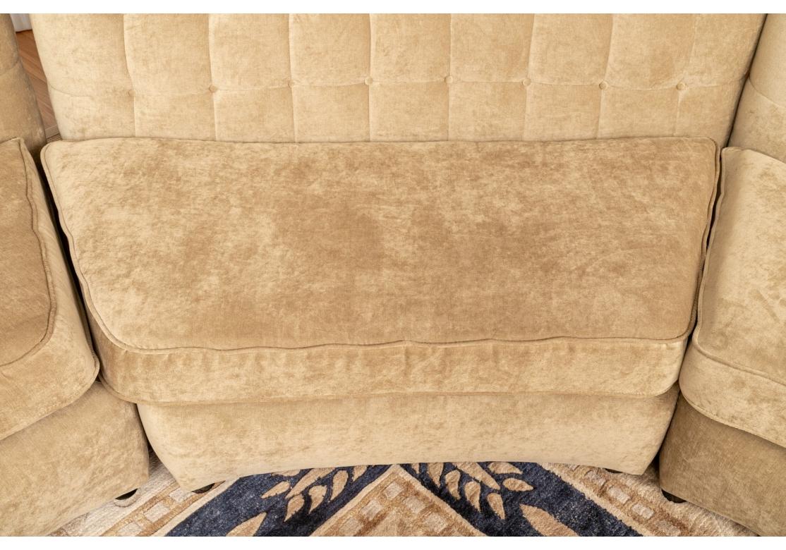 Mid Century Modern Style Four Piece Sectional Sofa for Restoration For Sale 10