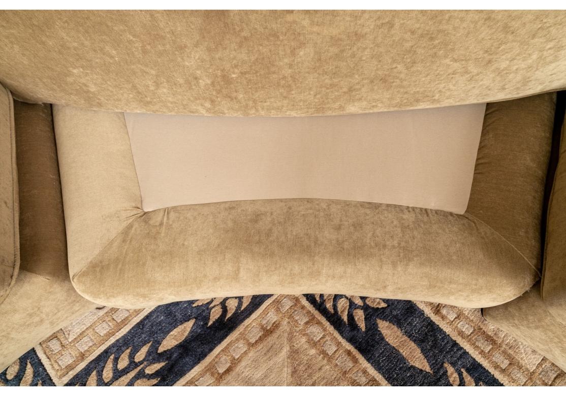 Mid Century Modern Style Four Piece Sectional Sofa for Restoration For Sale 2