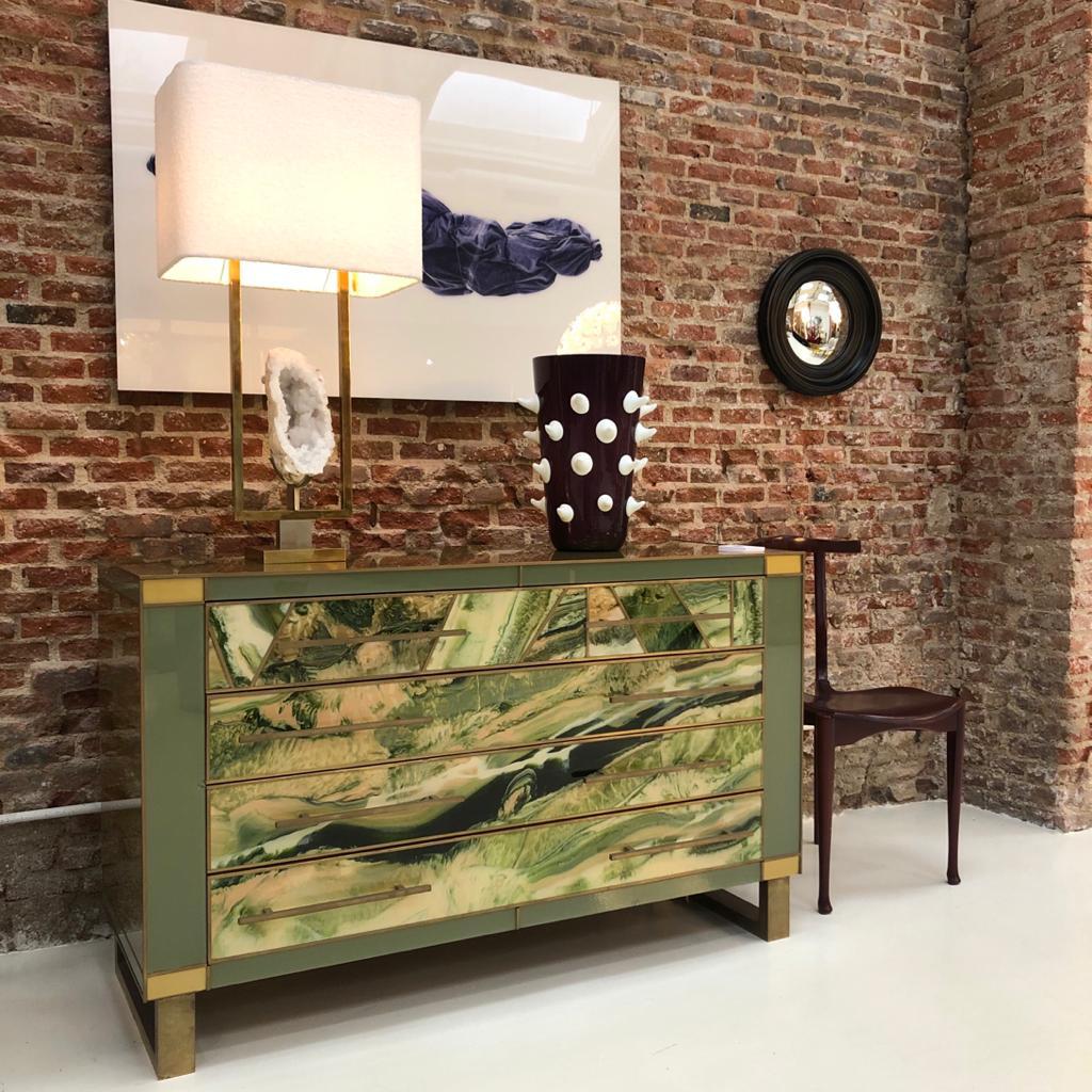 Mid-Century Modern Style Italian Sideboard Designed by L.A Studio 5