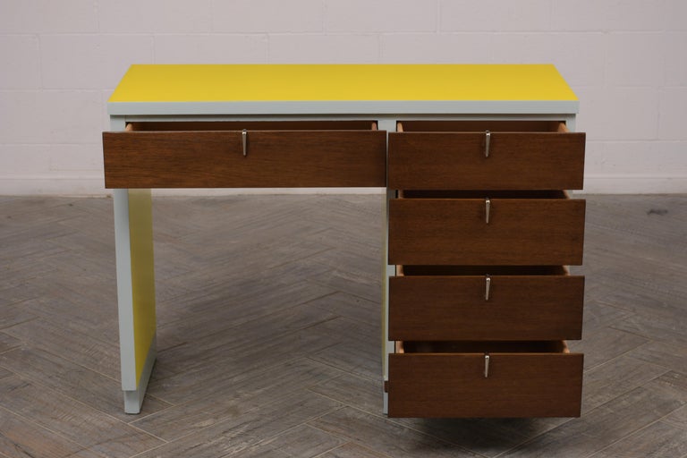 Mid Century Modern Style Lacquered Dressing Table For Sale At 1stdibs