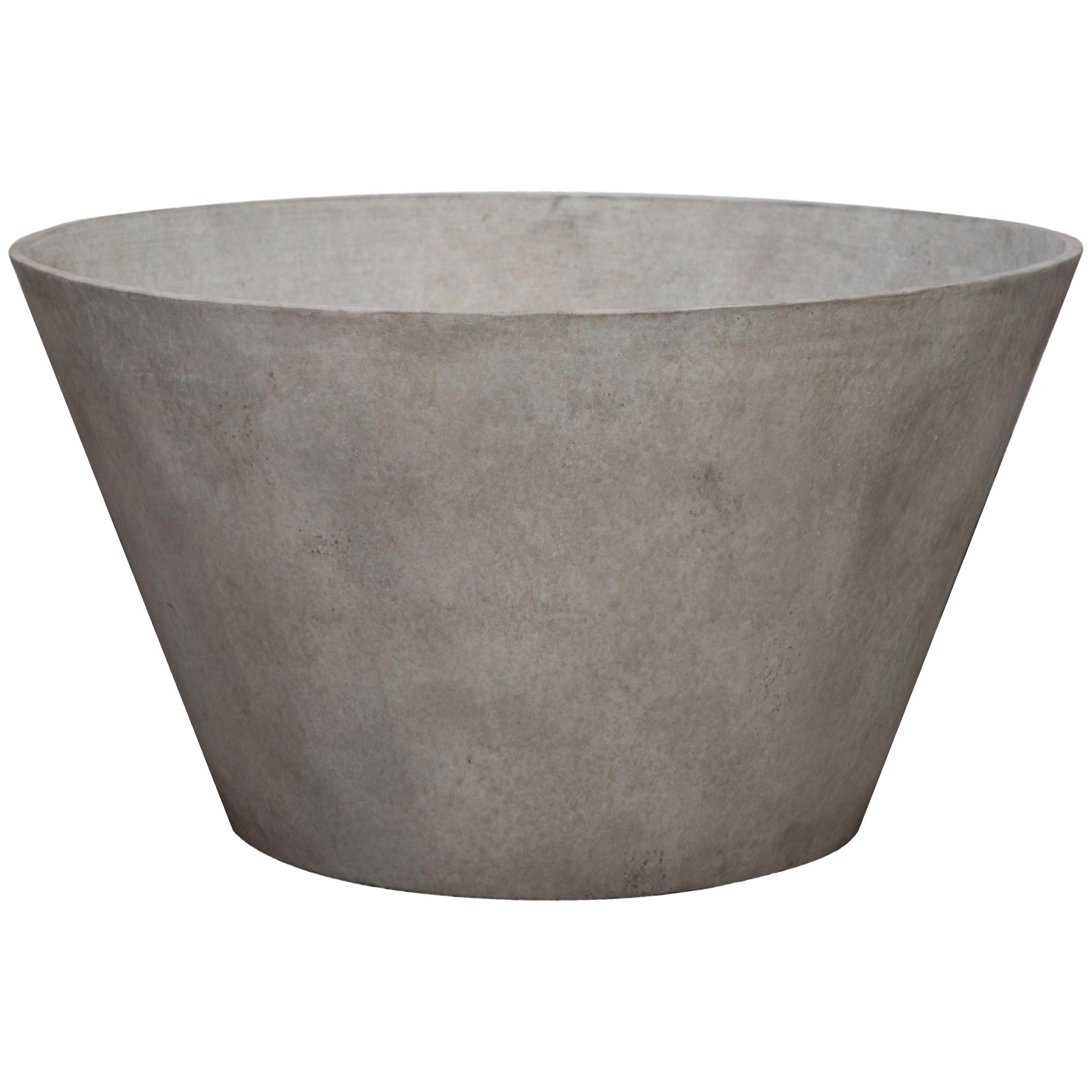 Mid-Century Modern Style Large Cast Composite Tub For Sale
