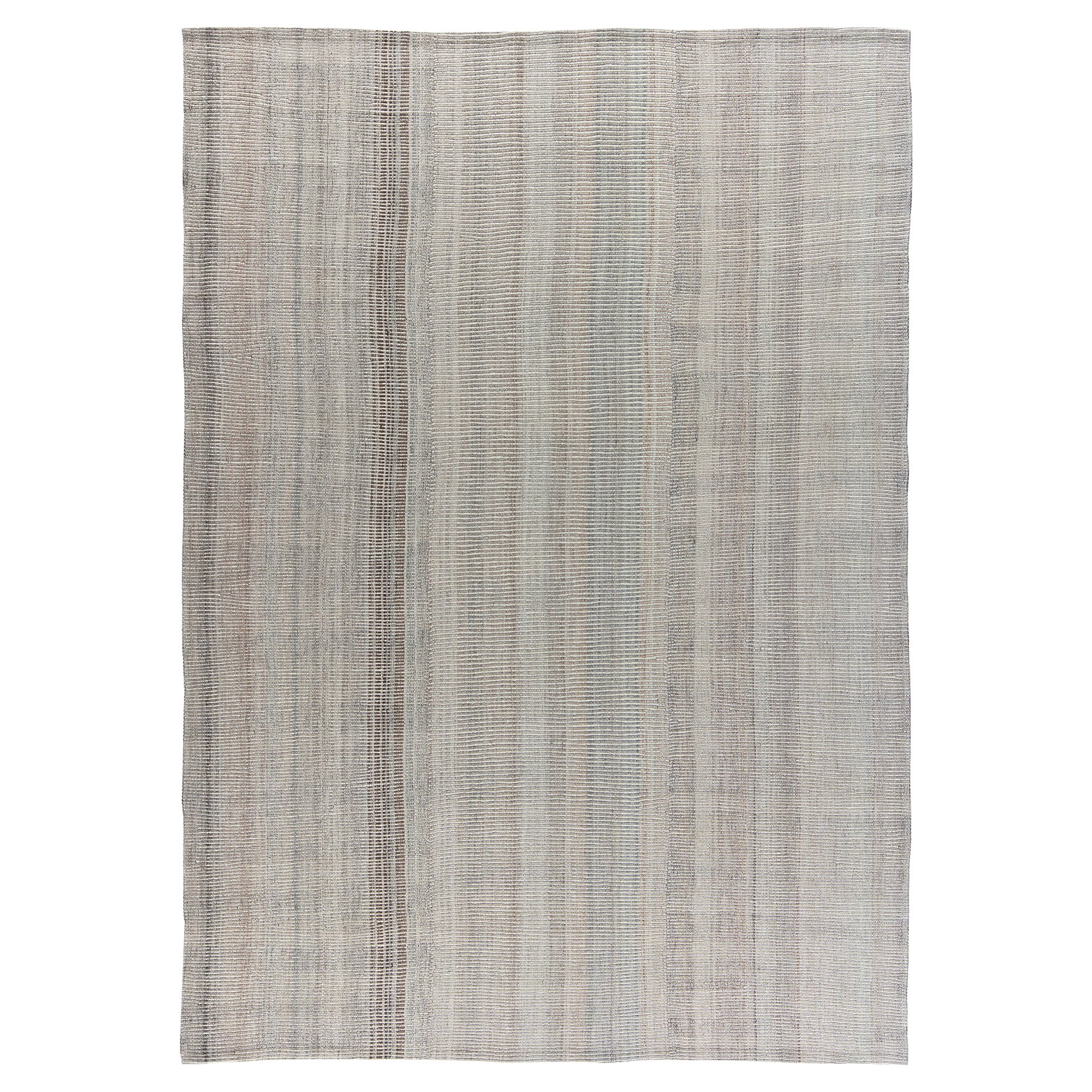Tappeto Charmo a tessitura piatta in stile minimalista moderno di metà secolo in vendita