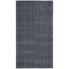 Tappeto a trama piatta minimalista in stile metà secolo moderno