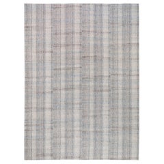 Tapis à maille plate minimaliste de style Modernity
