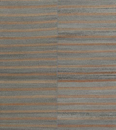 Mid-Century Modern Style Minimalist Mazandaran Rug