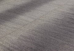 Alfombra de lana de tejido plano tribal Mazandaran de estilo minimalista moderno de mediados de siglo