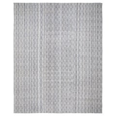 Mid-Century Modern Stil Minimalistisches Muster Charmo Flachgewebe Teppich