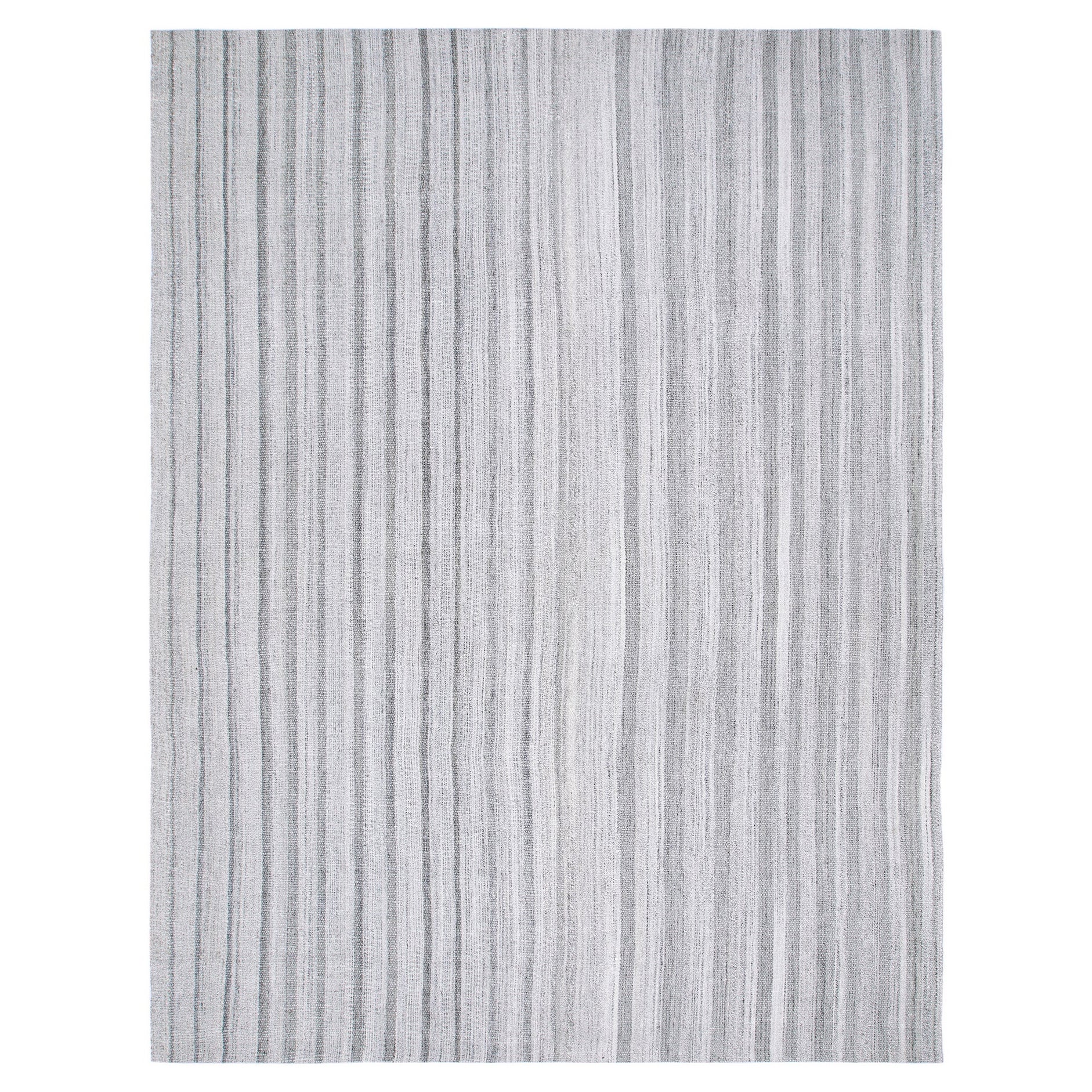 Tappeto a righe minimalista a trama piatta in stile metà secolo moderno