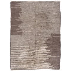 Marokkanischer Teppich im modernen Mid-Century-Stil