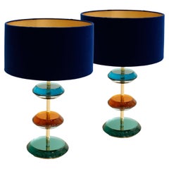 Lámparas de mesa de metal